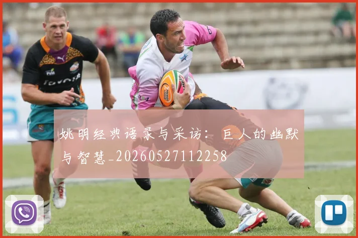 姚明经典语录与采访:巨人的幽默与智慧_20260527112258
